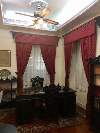 Interior of a Taipa house
