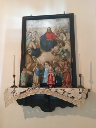 Altar in a typical Portuguese home